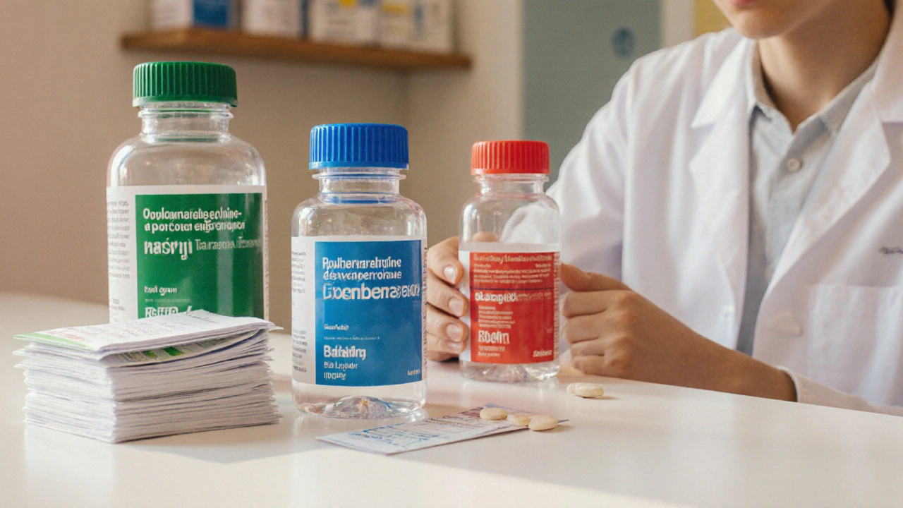 Robaxin (Méthocarbamol): comparaison avec les alternatives les plus courantes