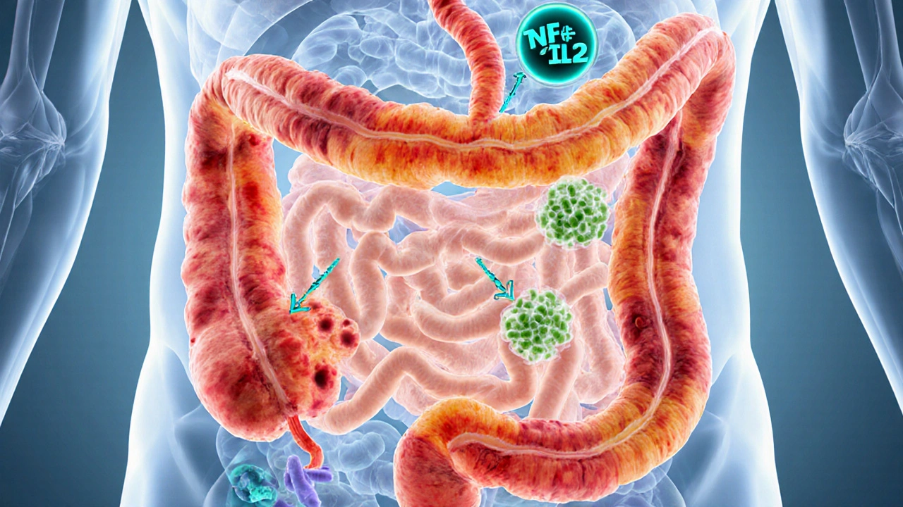 Signes qui différencient une indigestion d’une poussée de Crohn
