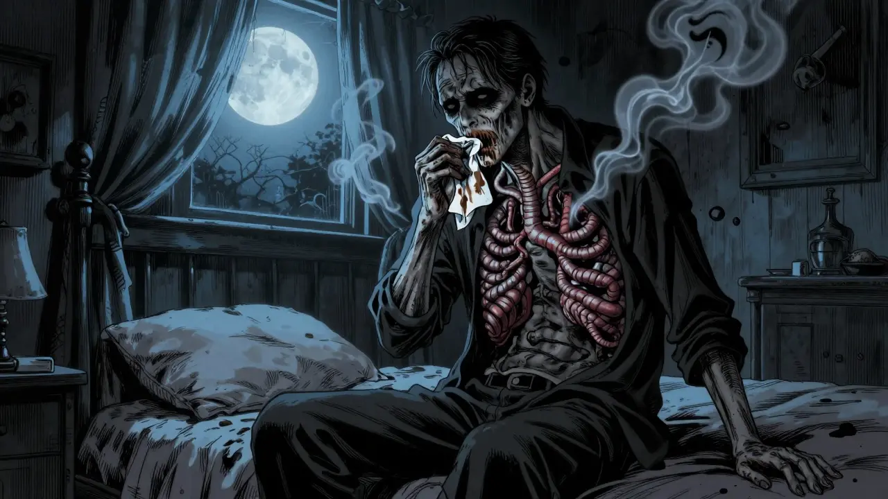 Bronchite chronique : toux, expectoration et aide à l'arrêt du tabac