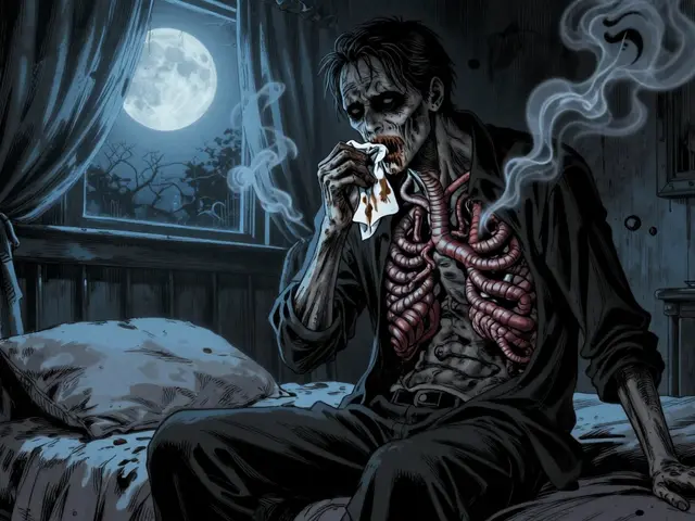 Bronchite chronique : toux, expectoration et aide à l'arrêt du tabac